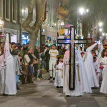 Procession on Holy Thursday in Fuengirola